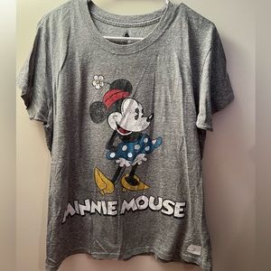 Disney XL Gray Minnie Mouse Shirt (I)